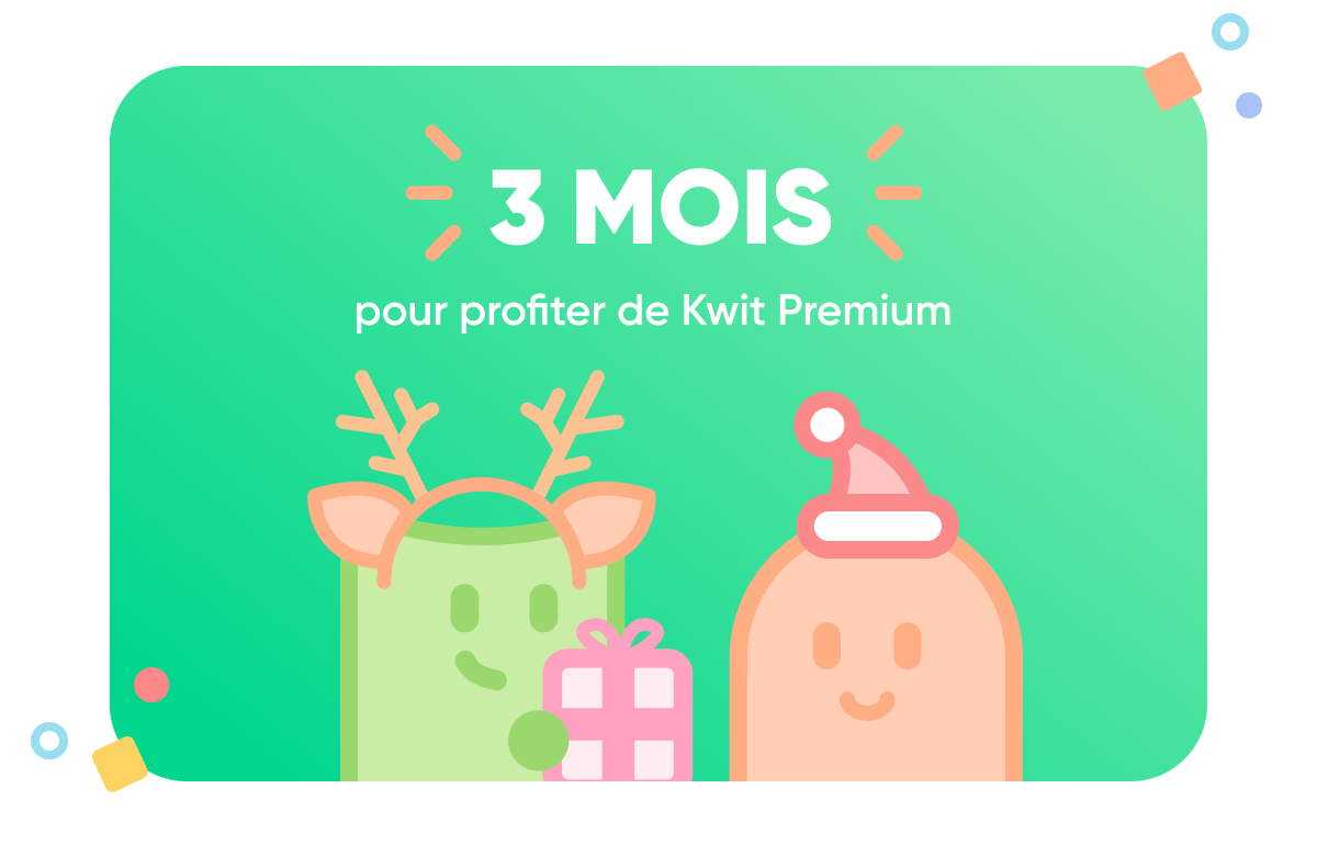 Carte Cadeaux Kwit Premium 3 mois