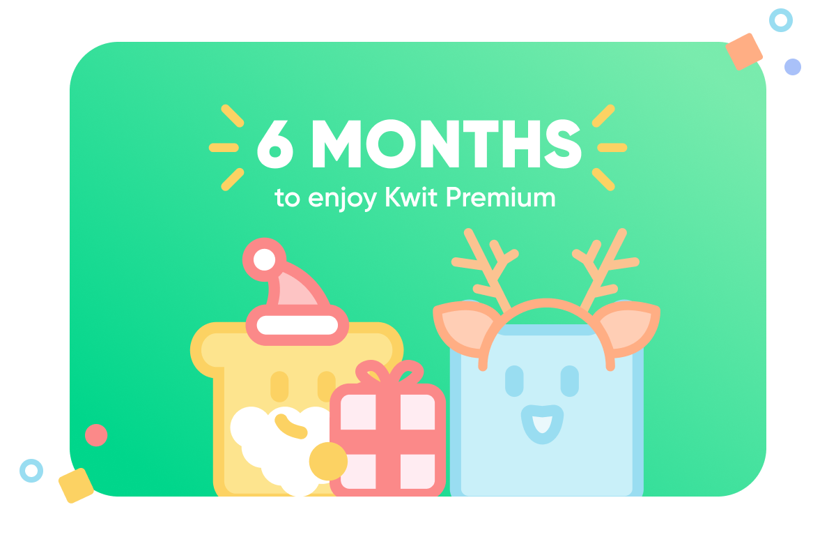 Kwit Premium Gift Cards 6 months